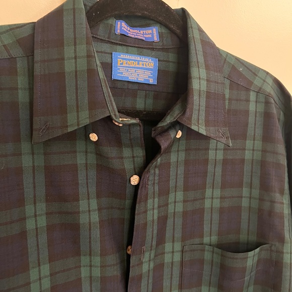 Plaid button up - Picture 2 of 2